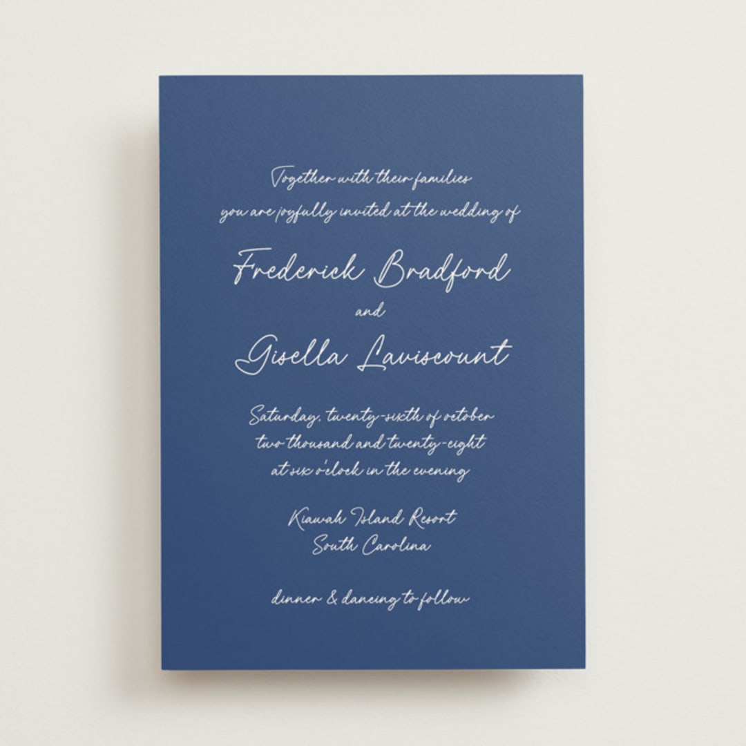 "strazzate" - Wedding Invitations in Santorini by chocomocacino - Front