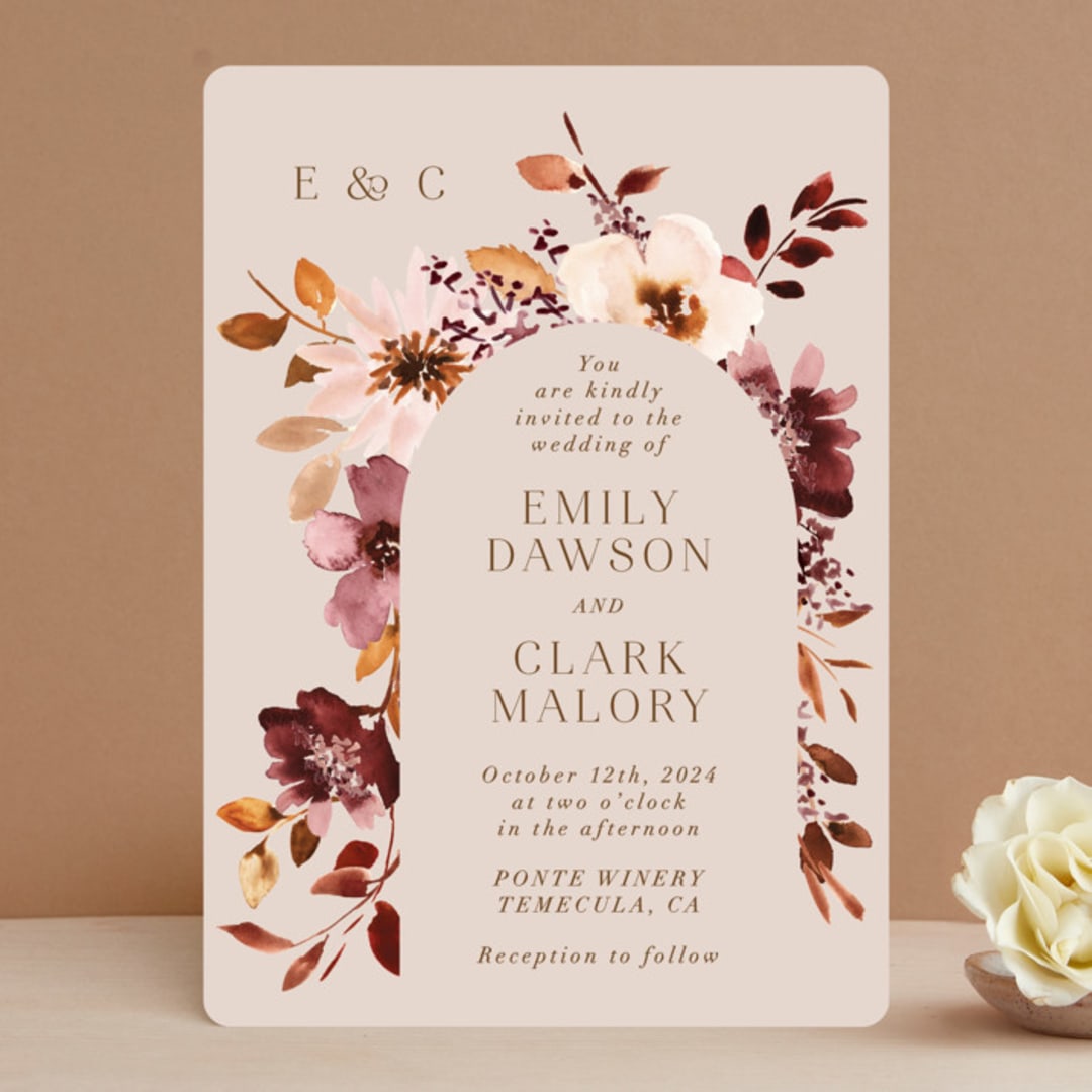 "Love Garden" - Wedding Invitations in Potpourri by Petra Kern - Front