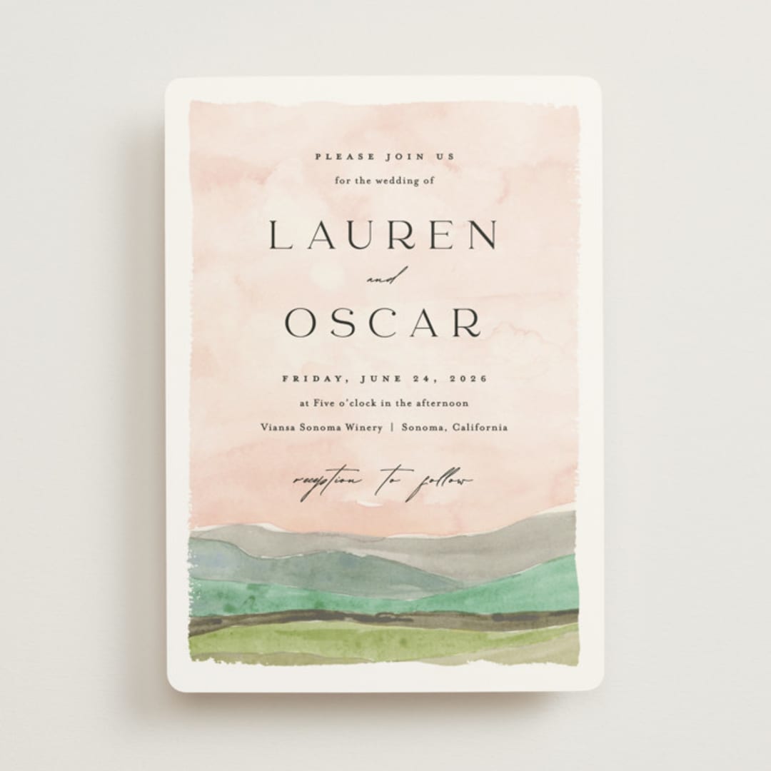 "Countryside" - Wedding Invitations in Northern by Pixel and Hank - Front