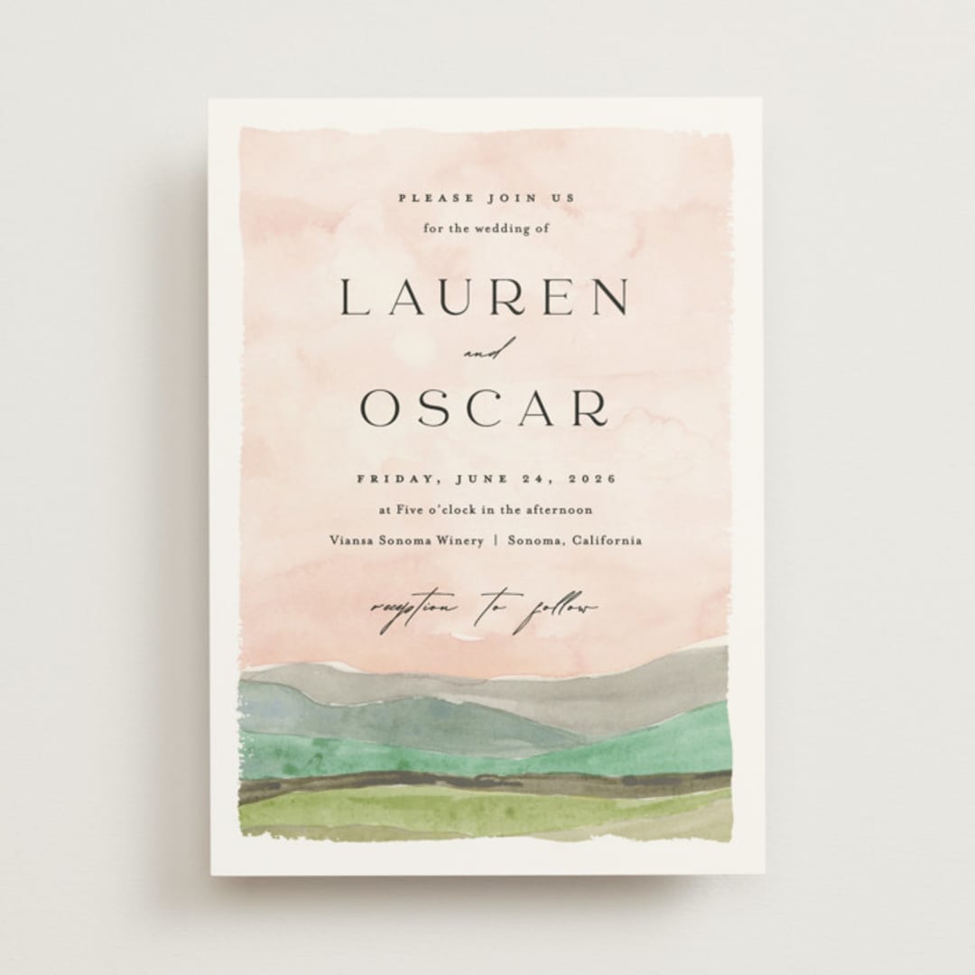 "Countryside" - Wedding Invitations in Northern by Pixel and Hank - Front