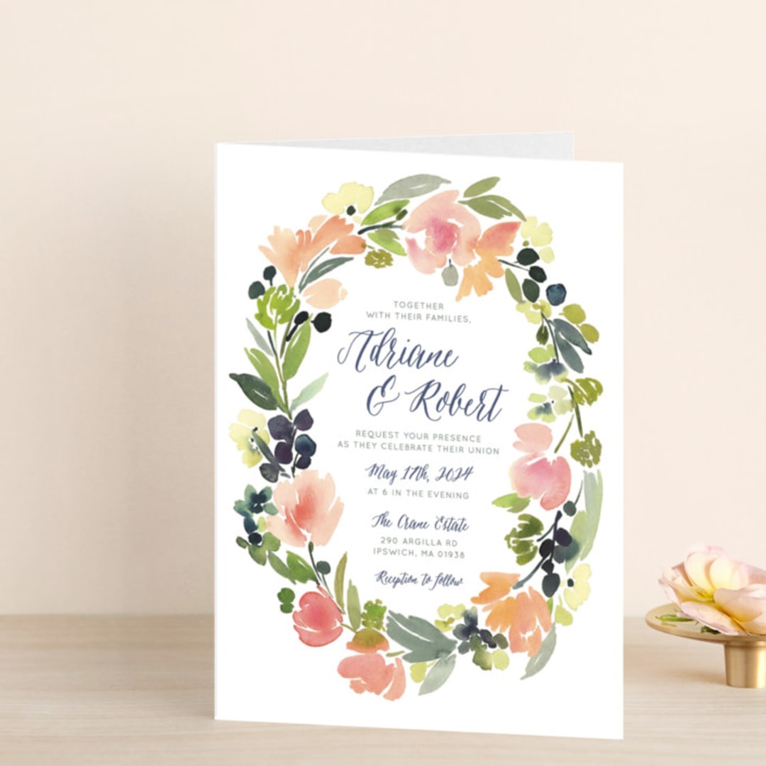 Watercolor Wreath