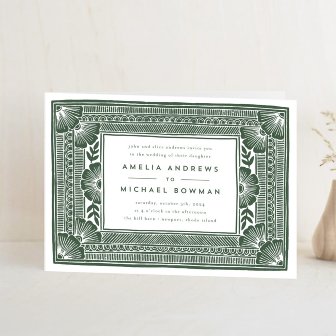 Block Print Frame