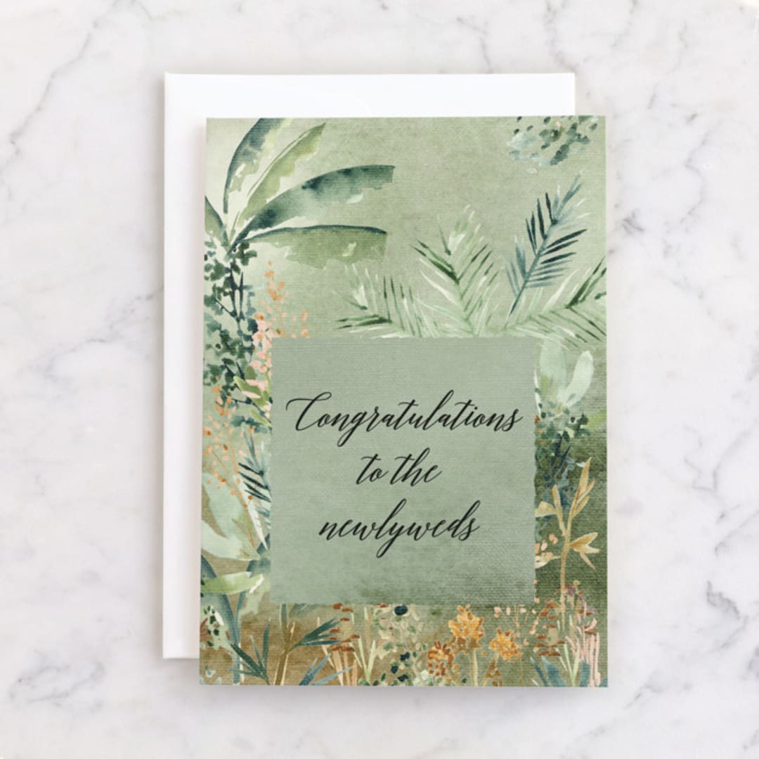 "In the Wildest Dreams" - Single Greeting Cards in Forest by Petra Kern - Front