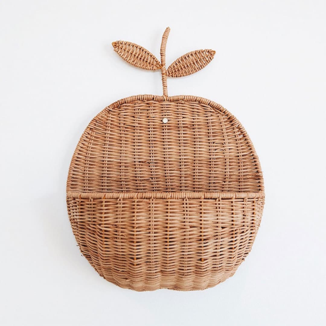 Connected Goods Apple Wall Basket