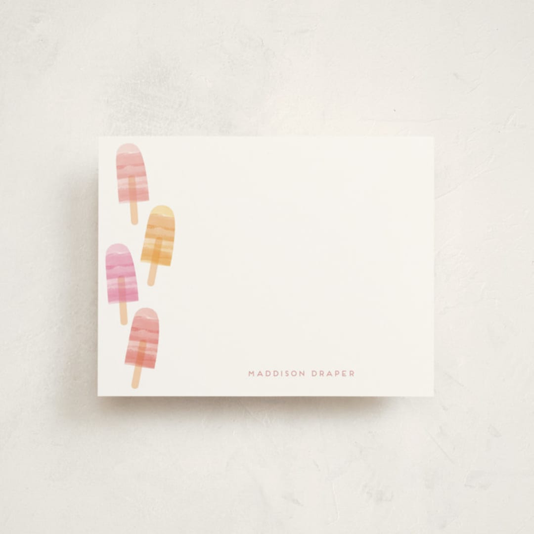 "summer hues" - Children’s Stationery in Cream by Anupama - Front