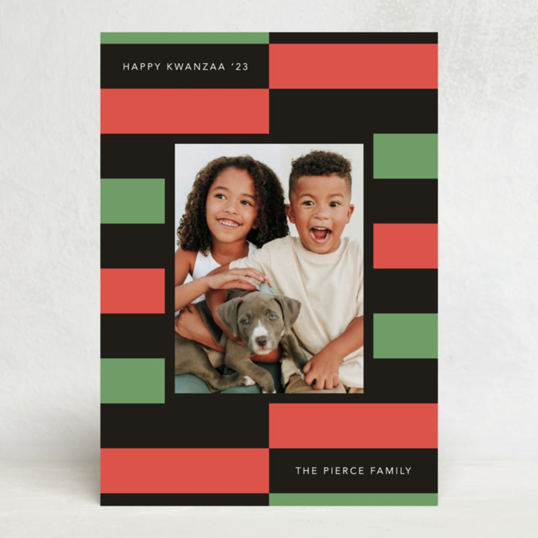 "kwanzaa keys" - Kwanzaa Cards in Holly by letterfix - Front