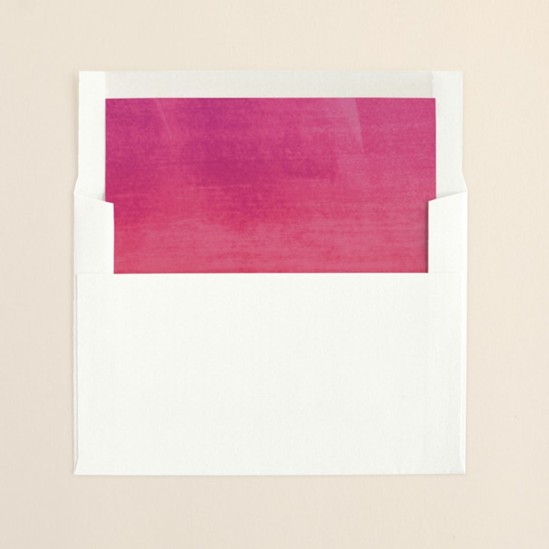"Merry and Bright" - Slip-In Envelope Liners in Berry by Roxy Cervantes - Liner in envelope