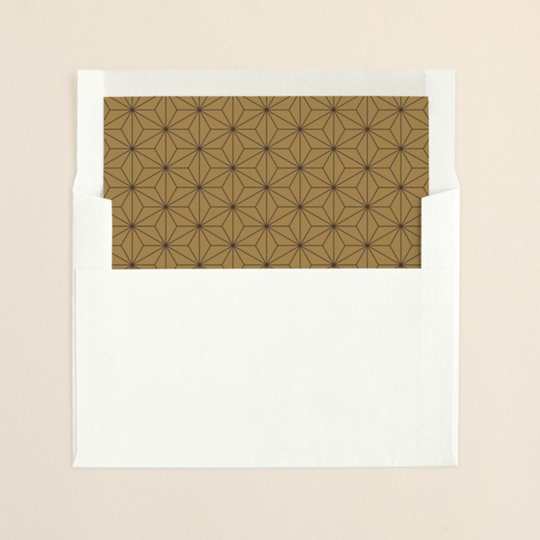 "Epic Holidays" - Slip-In Envelope Liners in Chocolate Caramel by Alston Foster - Liner in envelope