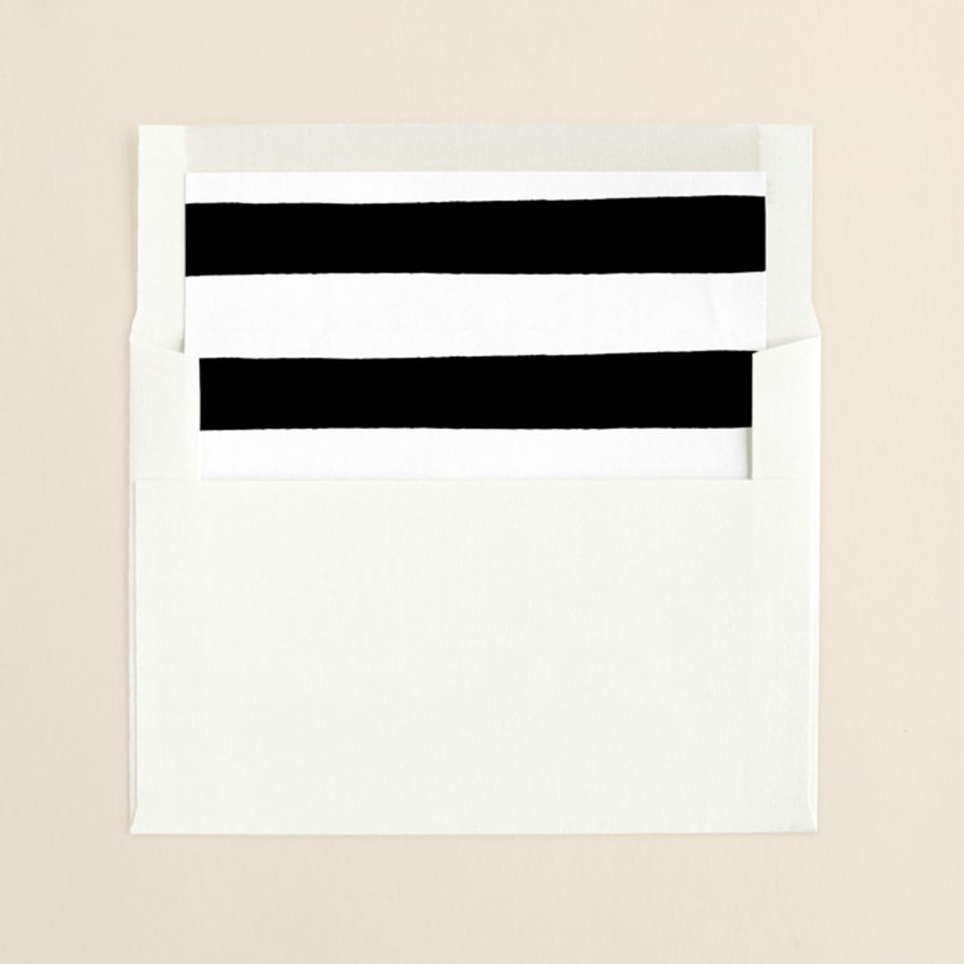 "Festive Joy" - Slip-In Envelope Liners in Tuxedo by Bethan - Liner in envelope