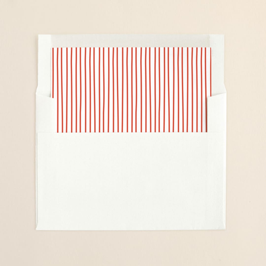"Vibrant Joy" - Slip-In Envelope Liners in Candied Apple by Lisa Cersovsky - Liner in envelope