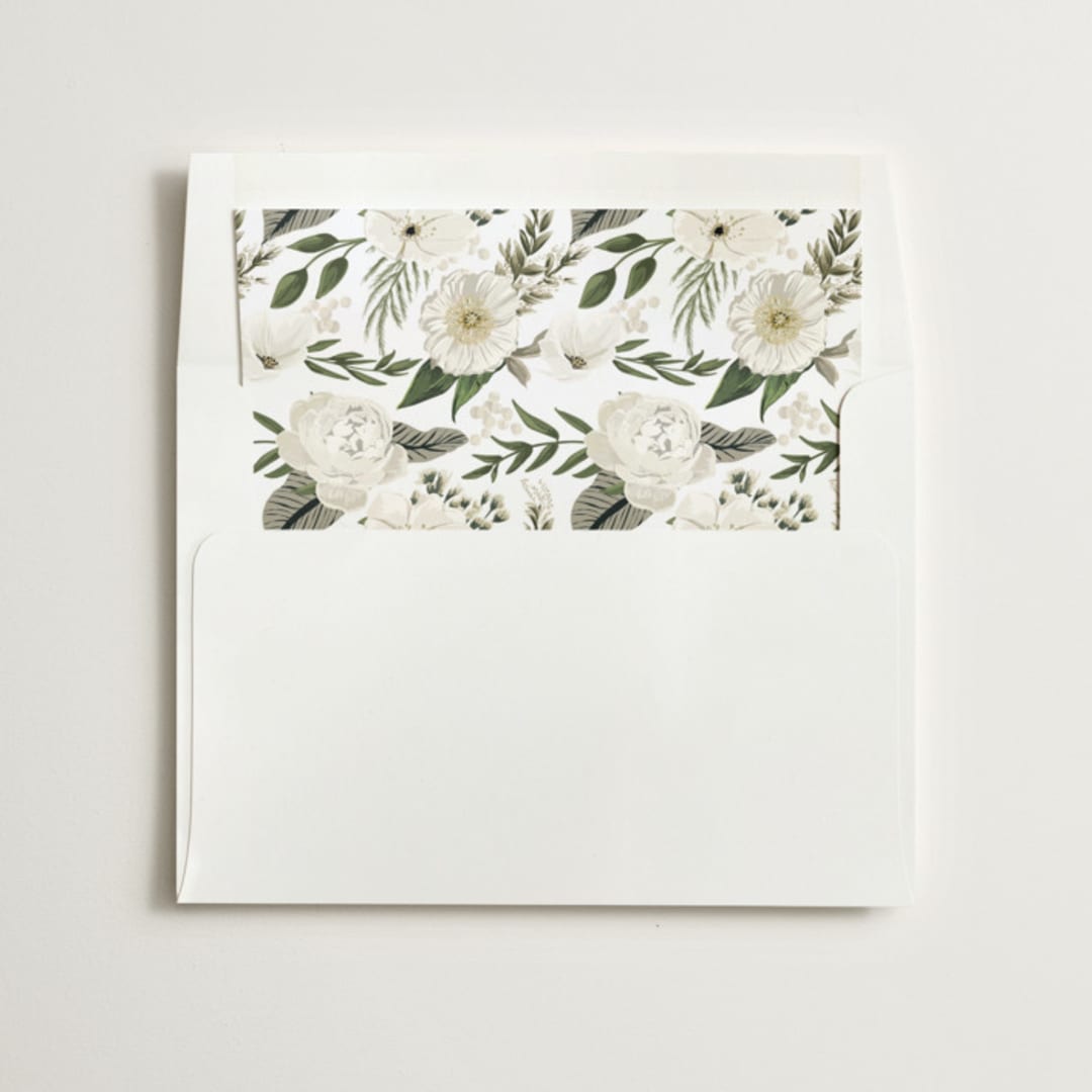 "Classic Love" - Slip-In Envelope Liners in Vanilla by Susan Moyal - Liner in envelope