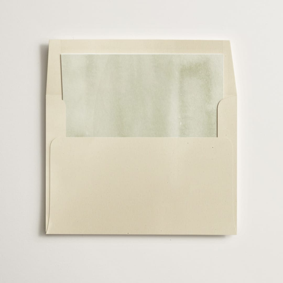 "Garden Gate" - Slip-In Envelope Liners in Leaf by Kristie Kern - Liner in envelope