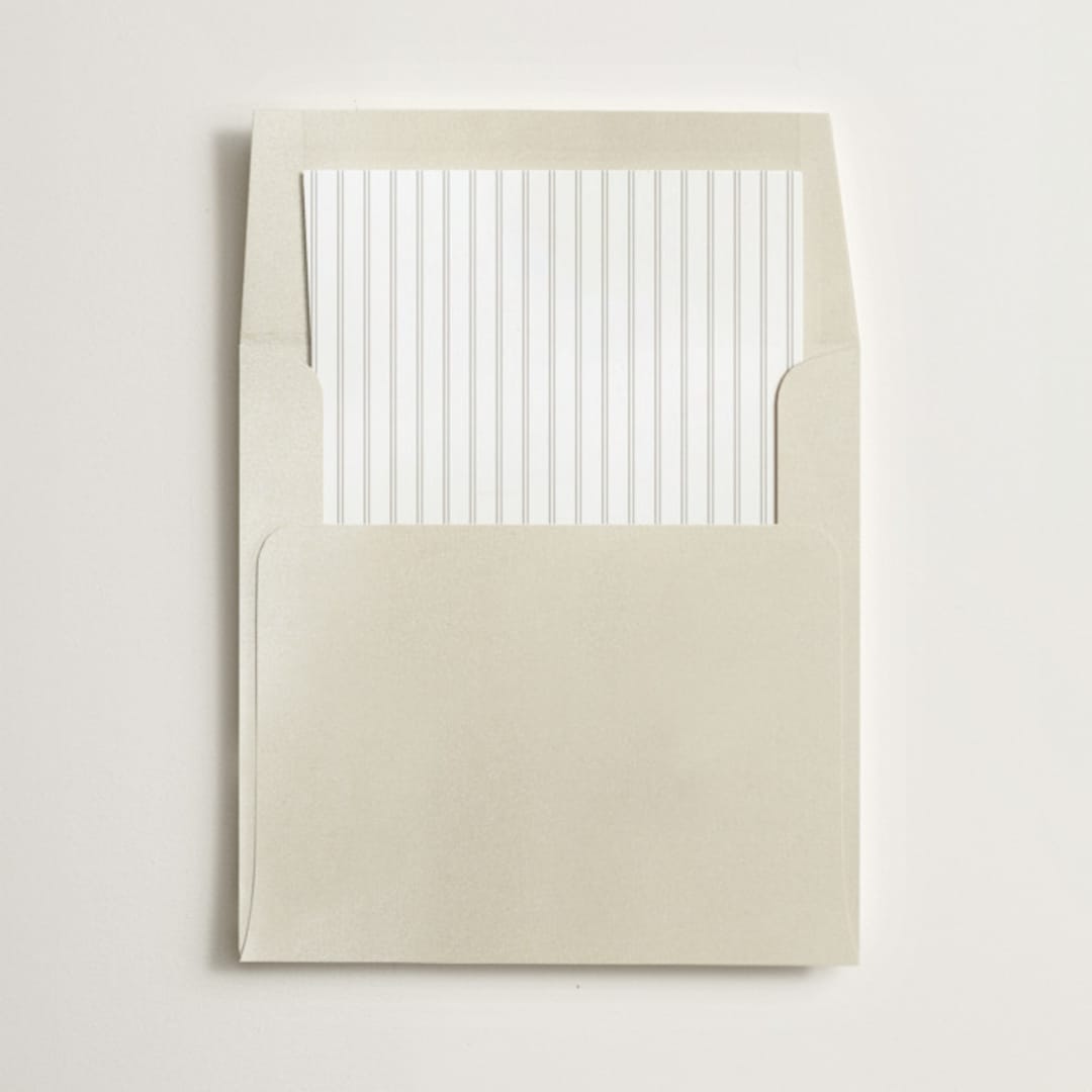 "Overlapping" - Slip-In Envelope Liners in Cotton by Amy Kross - Liner in envelope