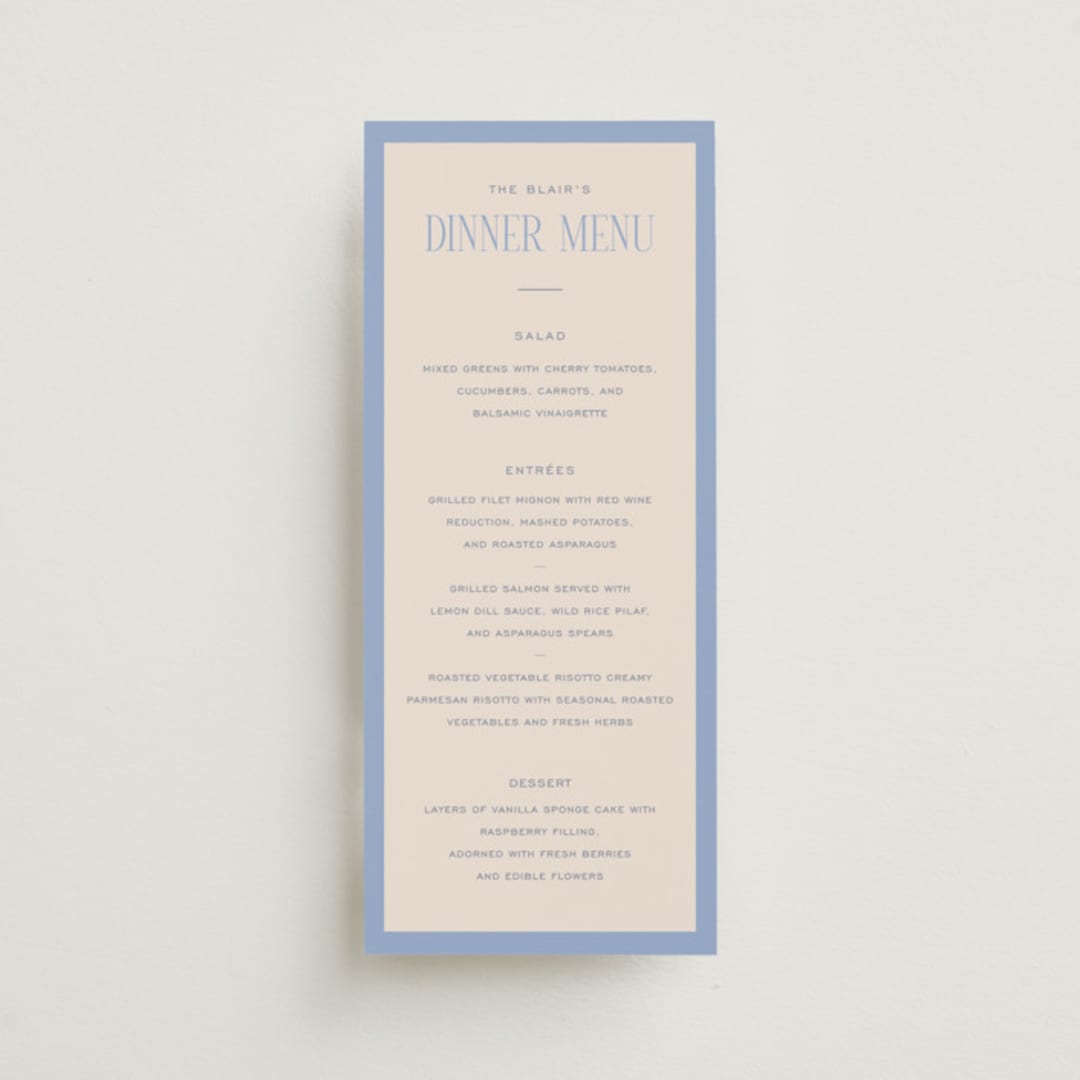 "Threaded" - Menus in Canopy by Pixel and Hank - Front