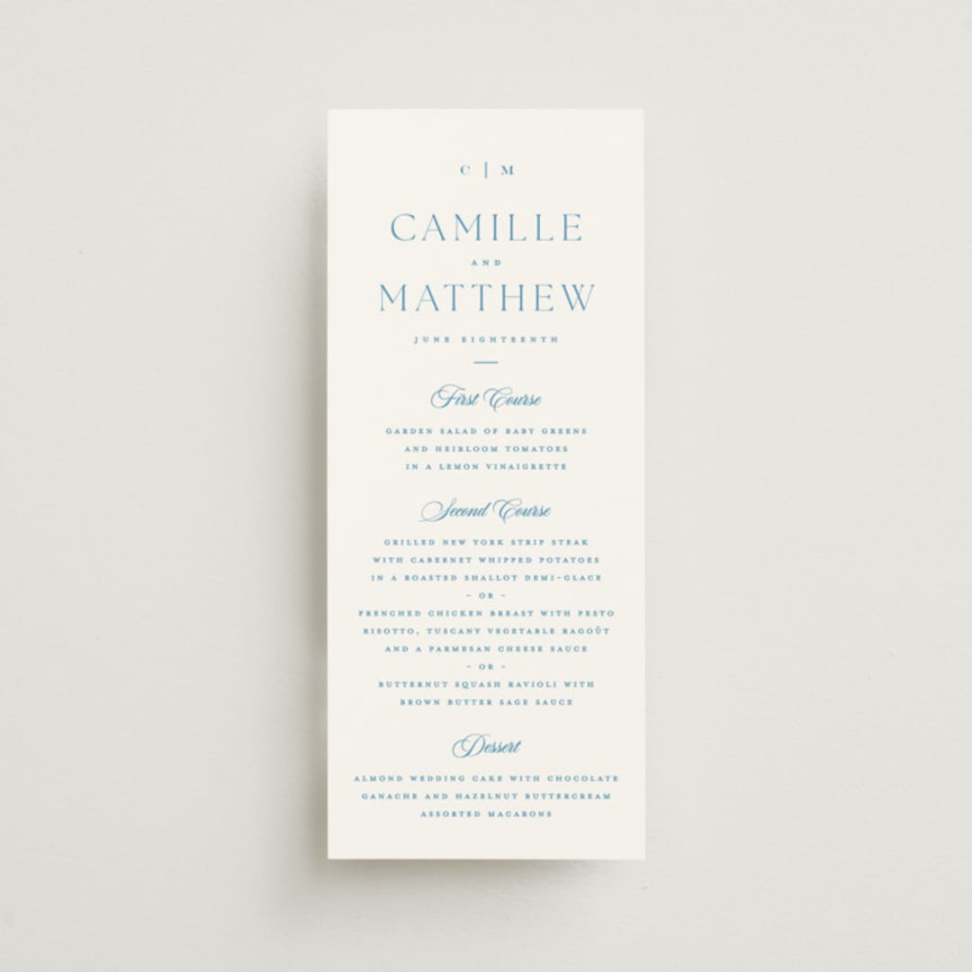 "Gwenyth" - Menus in Neptune by Kristie Kern - Front