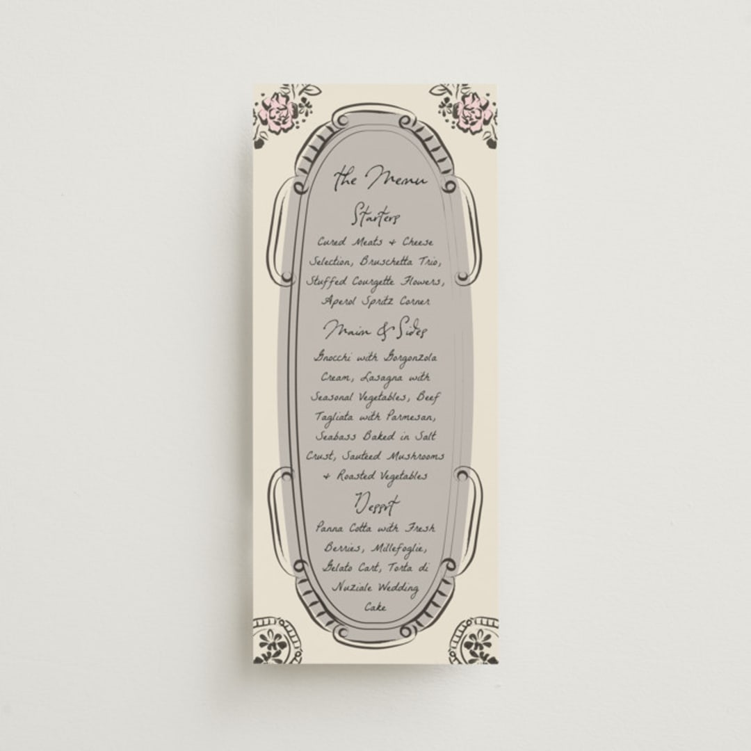 "Gathering Joy" - Menus in Champagne by Ana de Sousa - Front