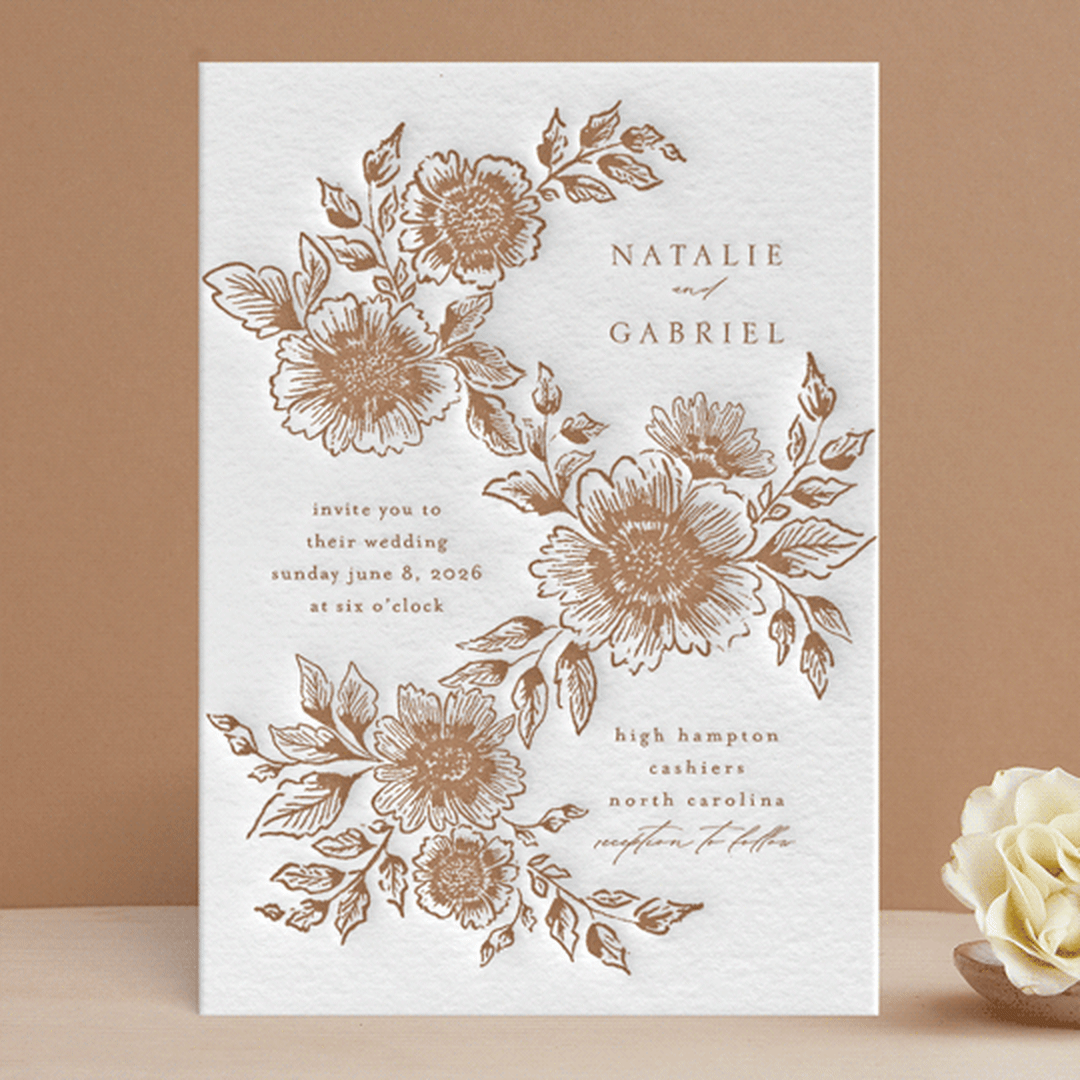 Wedding Etching