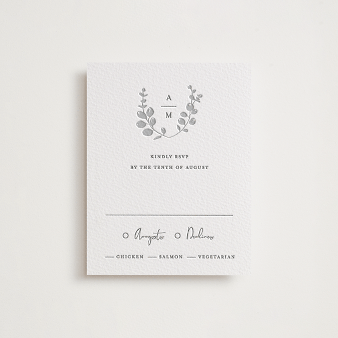 Eucalyptus Monogram
