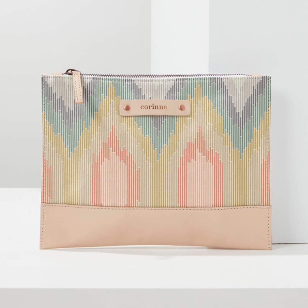 "Boho Ikat" - Casual Clutch in Boho by Erin Deegan - Casual Clutch