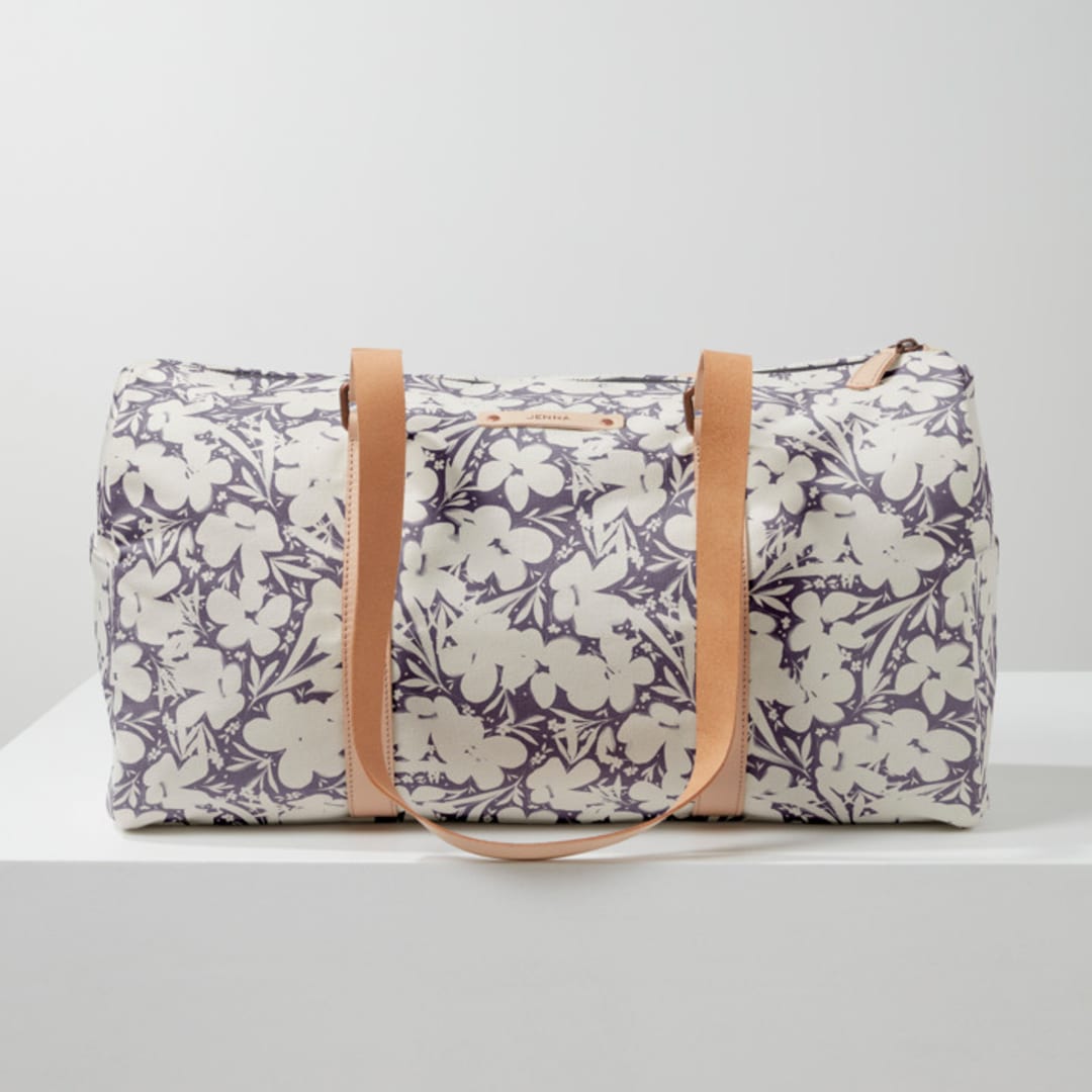 "Sauvage" - Fillmore Duffle in Chalkboard by Gwen Bedat - Fillmore Duffle