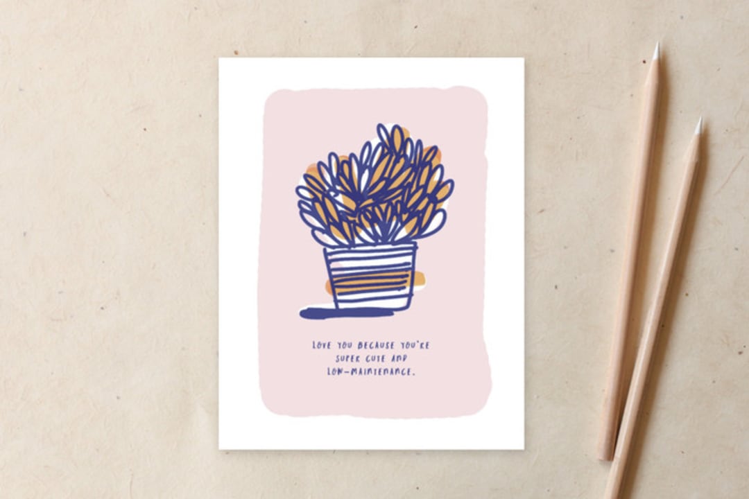 Succulent Love Note