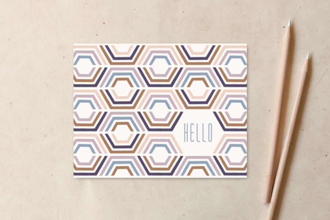 Divided Hexagons Hello