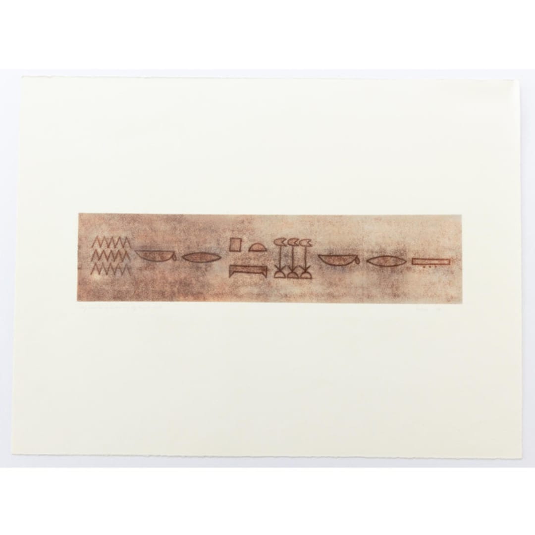"Pictograph 3" - Original Drawings in multicolorassorted-colors by Dana Williamowsky