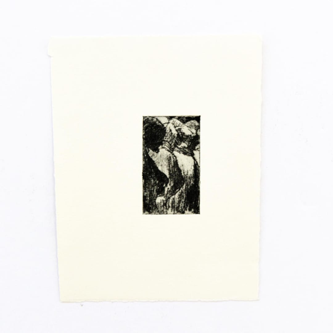 "Etching 3" - Original Drawings in black by Dana Williamowsky