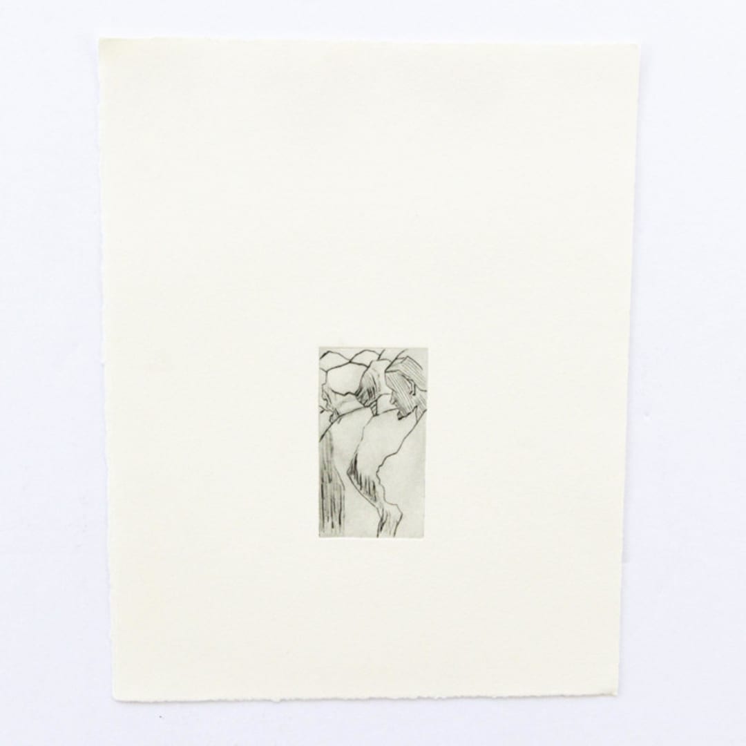 "Etching 6" - Original Drawings in black by Dana Williamowsky