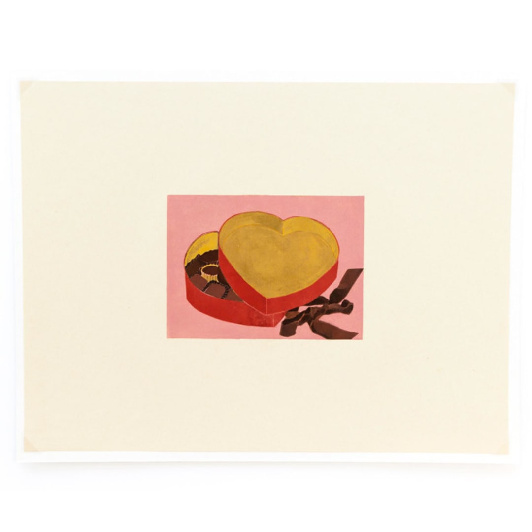 "Hearts Content No. 3" - Original Painting in multicolorassorted-colors by Dana Williamowsky