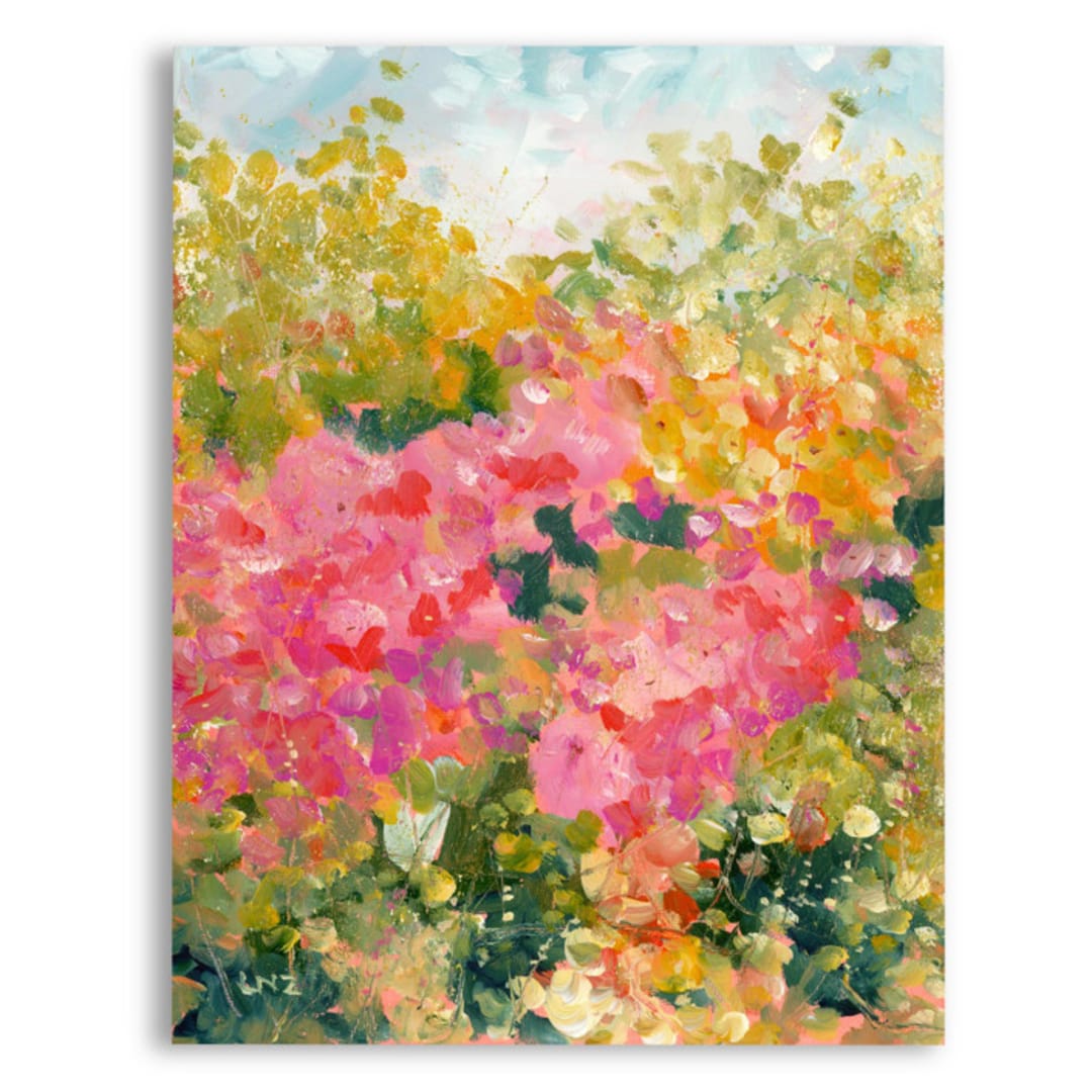 "Aria" - Original Painting in multicolor by Lindsay Megahed