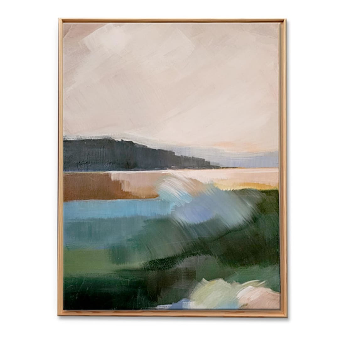 "Cool Summer Winds" - Original Painting in multicolorassorted-colors by AlisonJerry