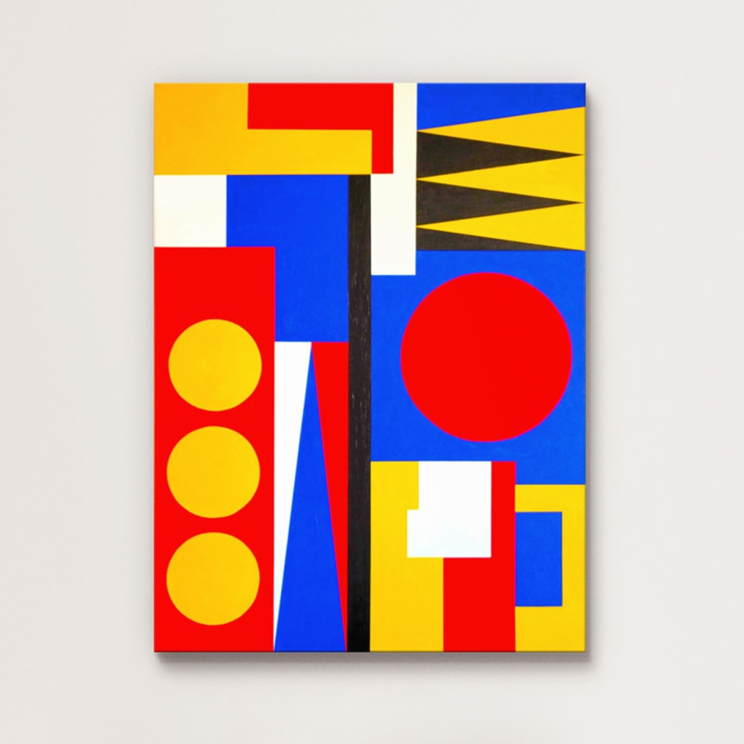 "#1200" - Original Painting in multicolor by Bryn Wears-Fitipaldi