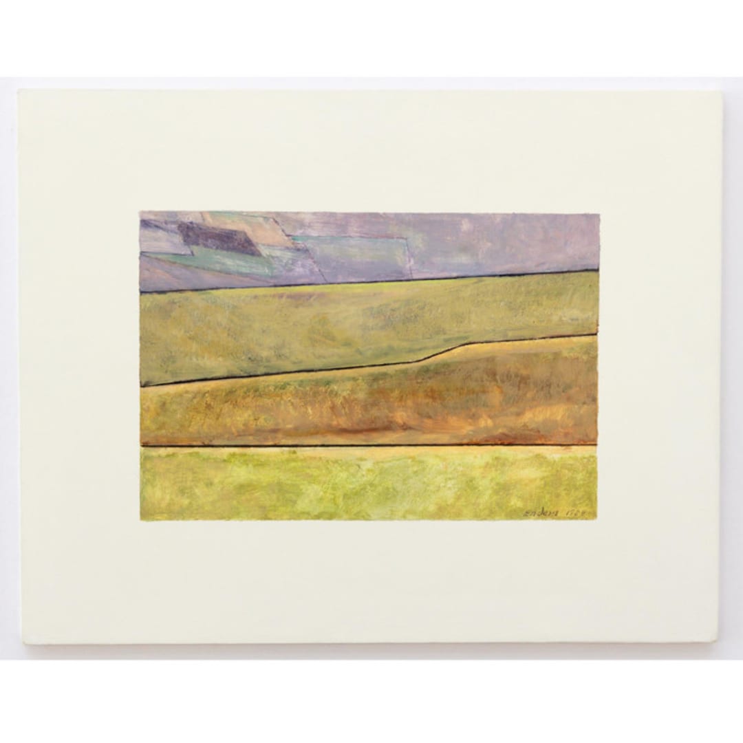"Italian Landscape" - Original Painting in multicolorassorted-colors by Dana Williamowsky