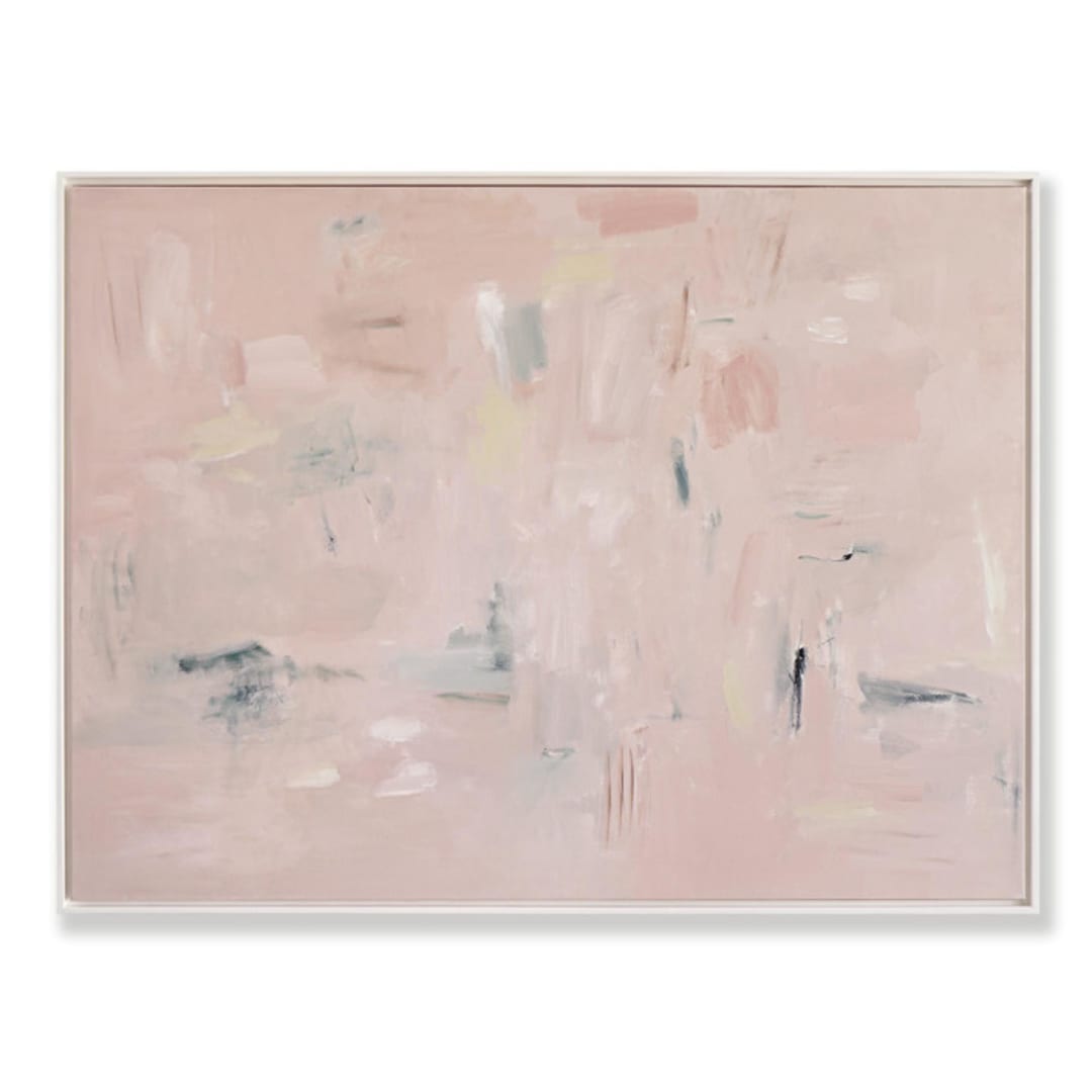 "Rosy Mauve Reverie" - Original Painting in pink by Shina Choi