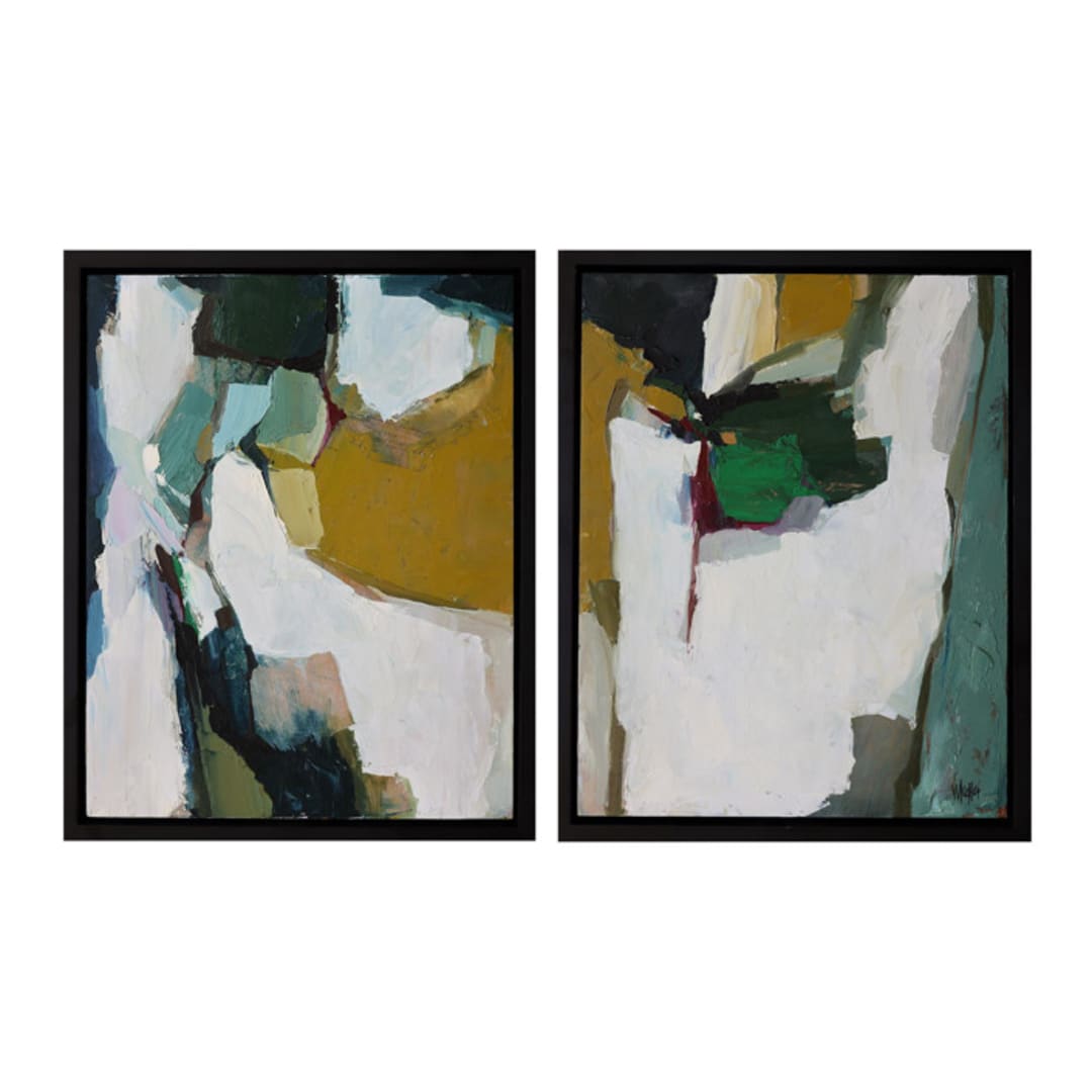 "Overview" - Original Painting in multicolor by Wendy Keller