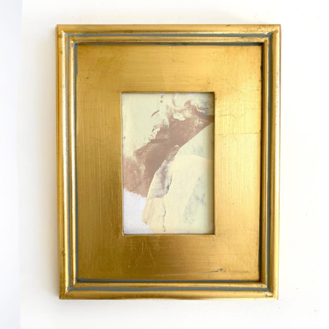 "Key Lime Pie" - Original Painting in beige by Jessalin Beutler