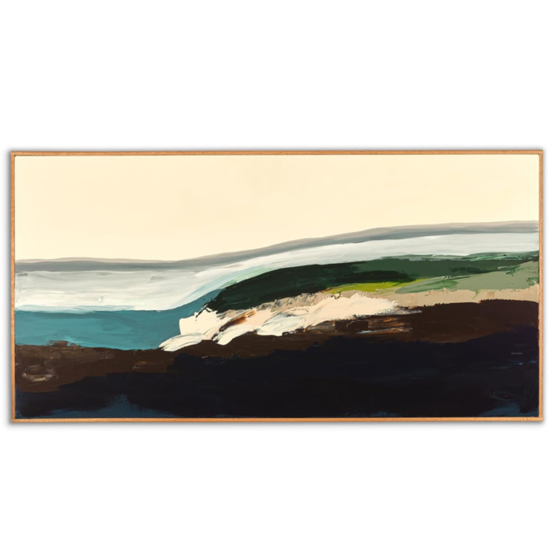 "Monterey Bay Seascape Series" - Original Painting in multicolorassorted-colors by Caryn Owen