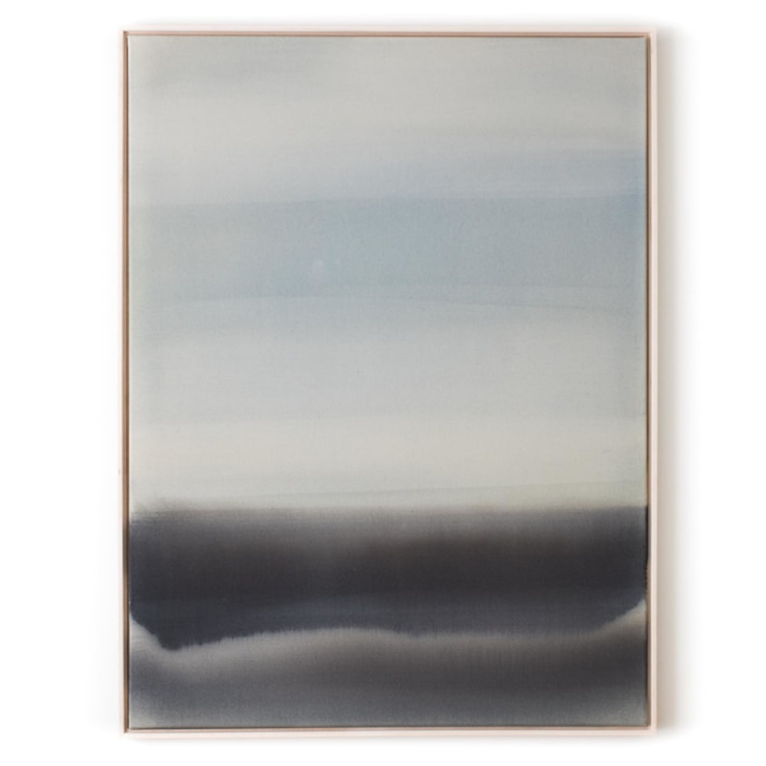 "Sensitive to the Subtle" - Original Painting in blue by Christa Kimble