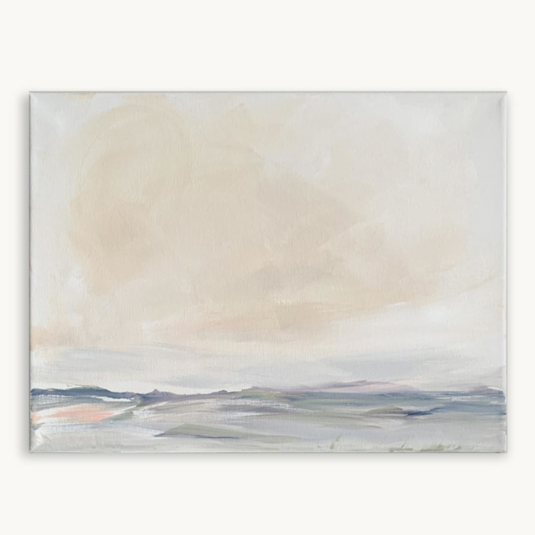 "Mellowland" - Original Painting in multicolor by Lindsay Megahed