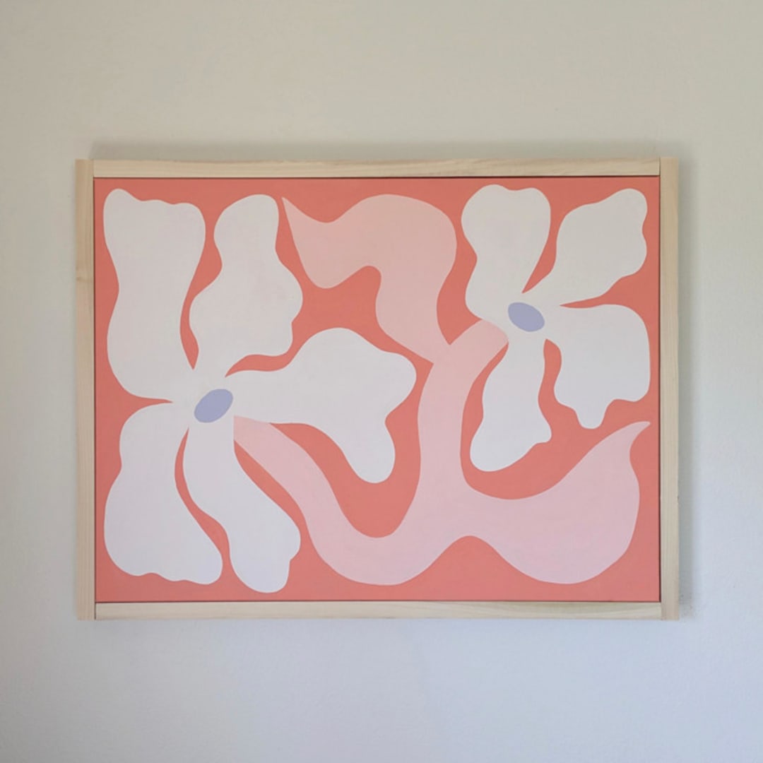 "Soft Spring - Original Acrylic Painting" - Original Painting in multicolor by Kate Sowinski