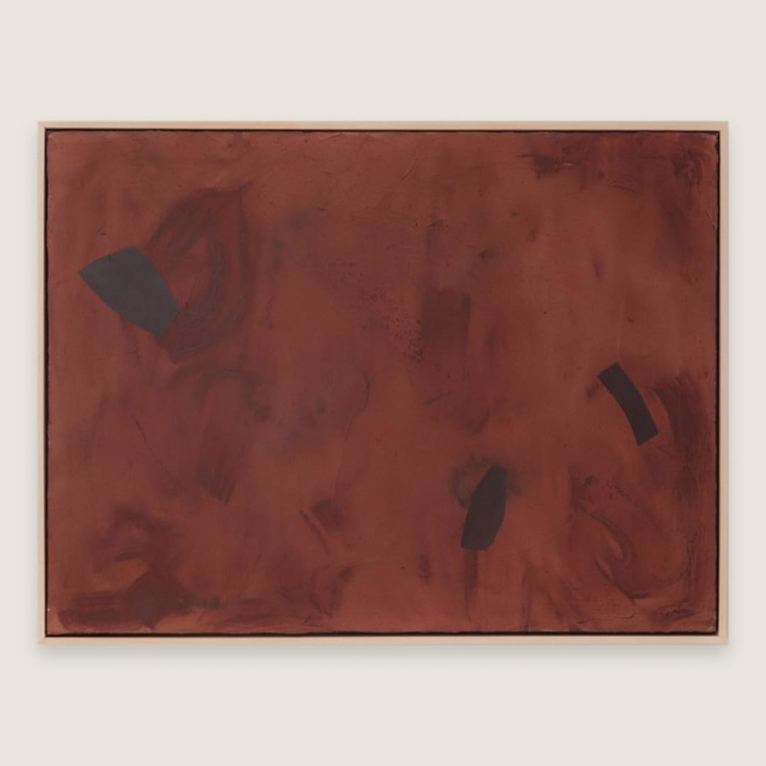 "Within Us All" - Original Painting in red by Jennifer Daily