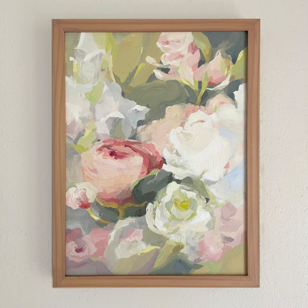 "A Nectar Affair" - Original Painting in multicolorassorted-colors by Khara Ledonne