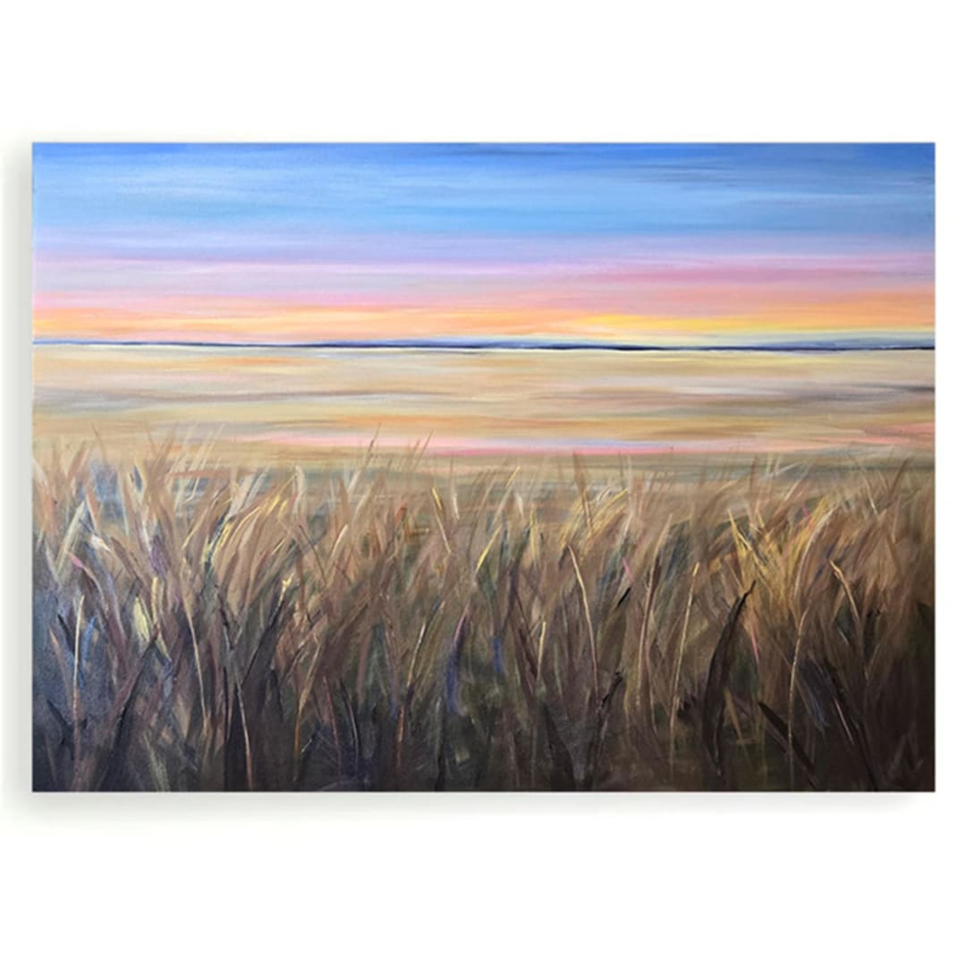 "Gathered In Gold" - Original Painting in multicolorassorted-colors by Nicole Walsh