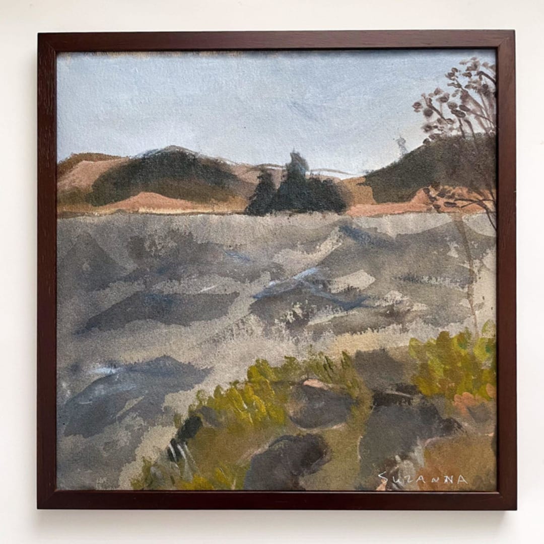 "Loch Tarff" - Original Painting in multicolorassorted-colors by Suzanna Toole