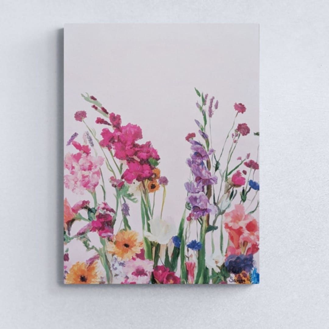 "Pretty in Pink" - Original Painting in pink by The Savage Label