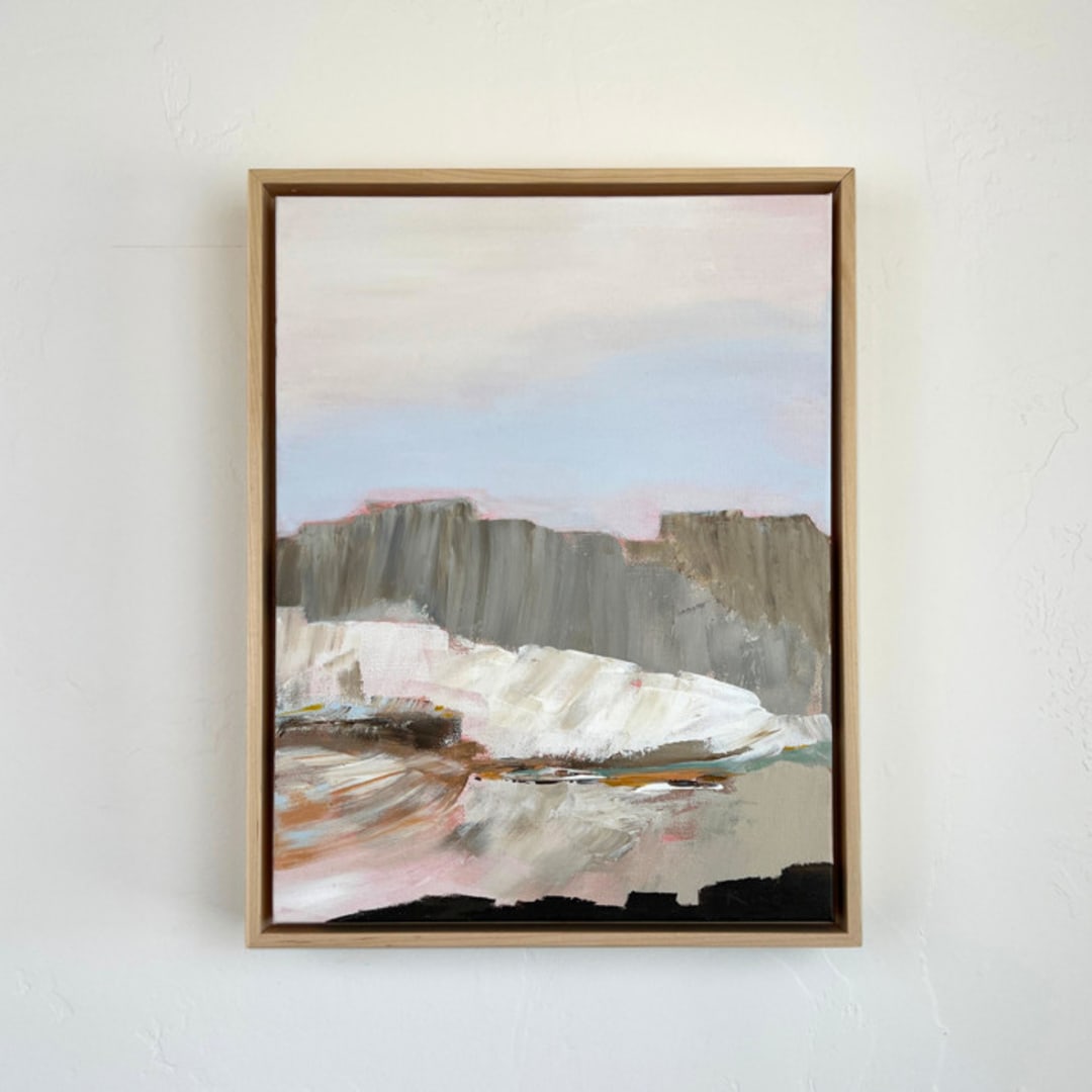 "Granite Lands 2" - Original Painting in natural by Kayla King