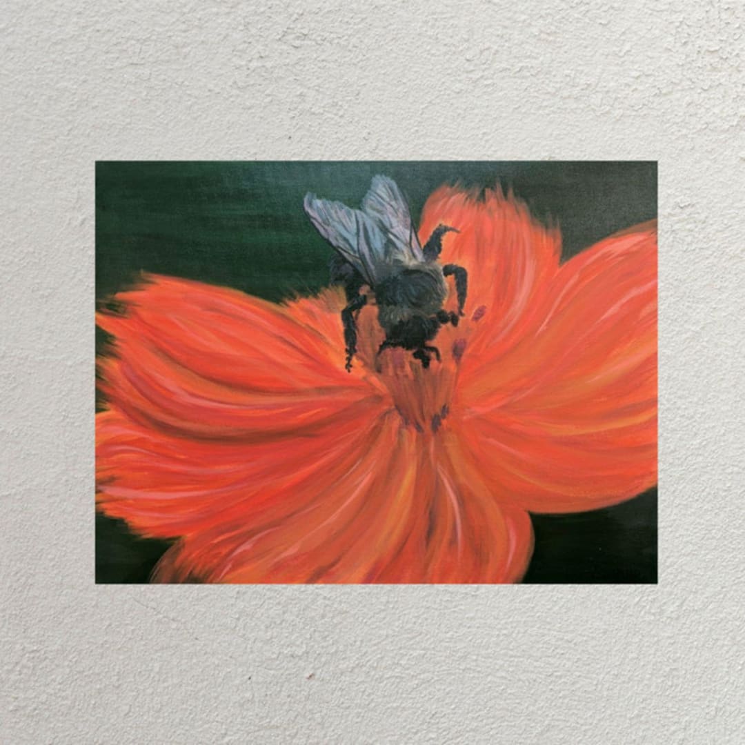 "Essence of Life: Part 2" - Original Painting in green by The Savage Label