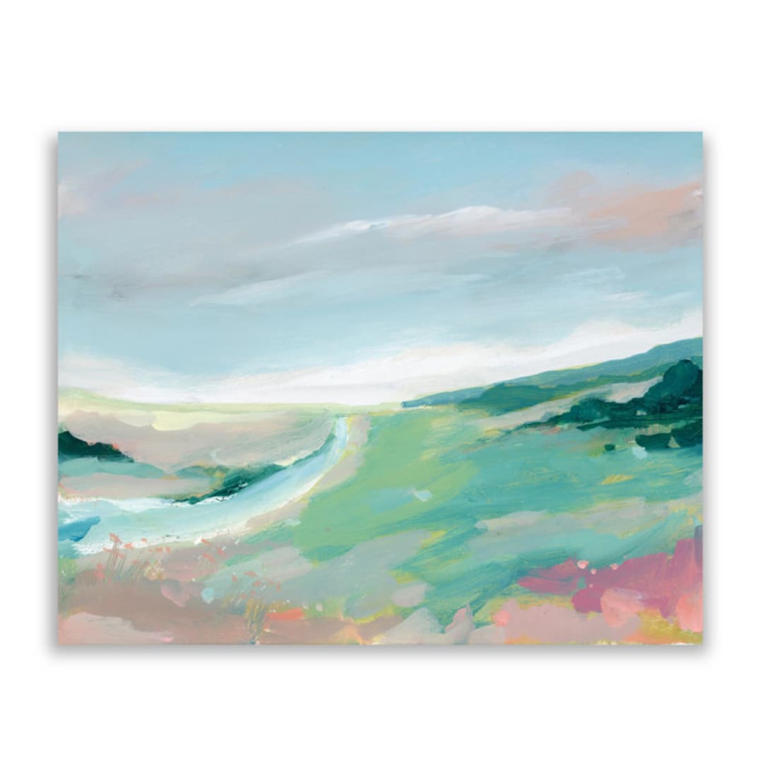 "Valley High" - Original Painting in multicolor by Lindsay Megahed