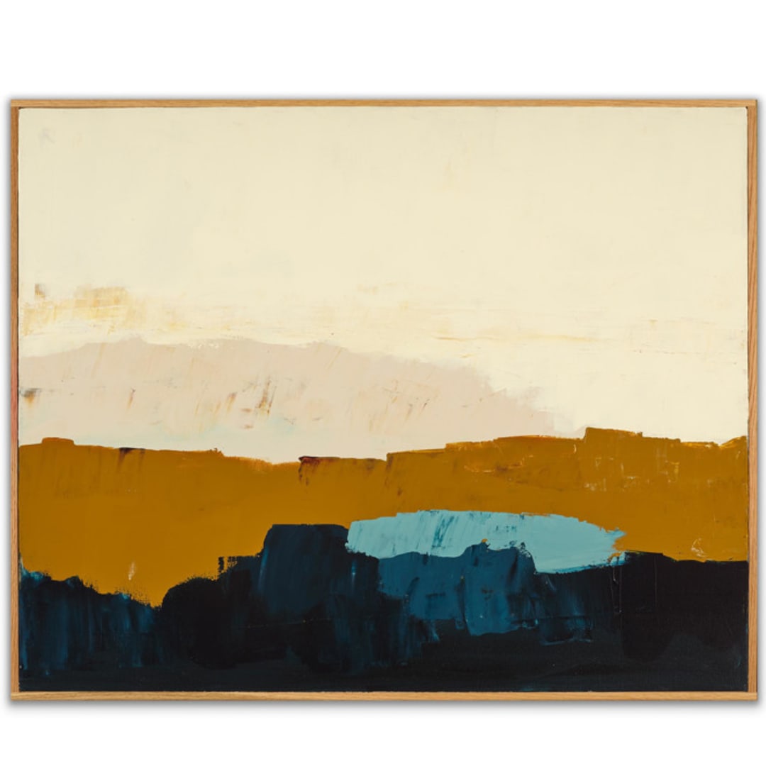 "Summer Seascape" - Original Painting in multicolorassorted-colors by Caryn Owen